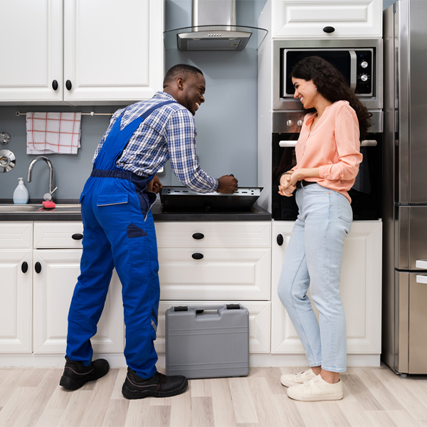 what kind of warranty do you offer on your cooktop repair services in Ennice